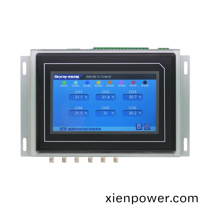 顯(xian)示一體化光(guang)纖(xian)測(ce)溫主機
